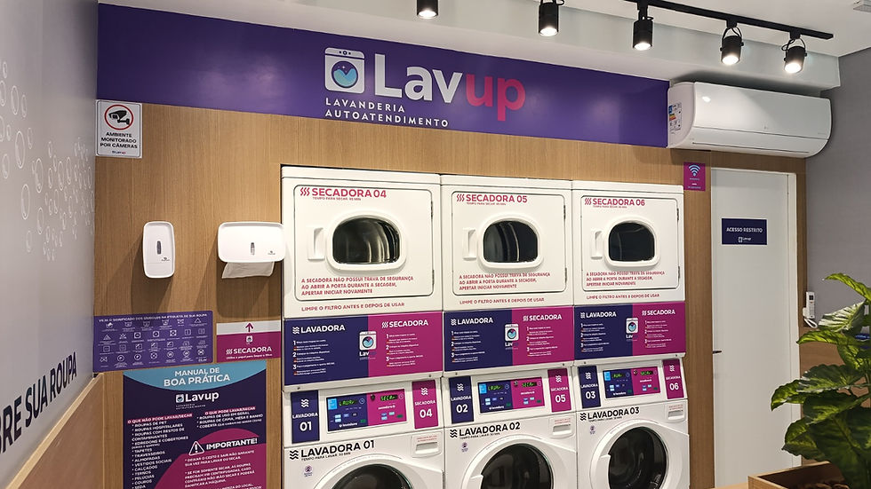Lavanderia Automatica Self-Service