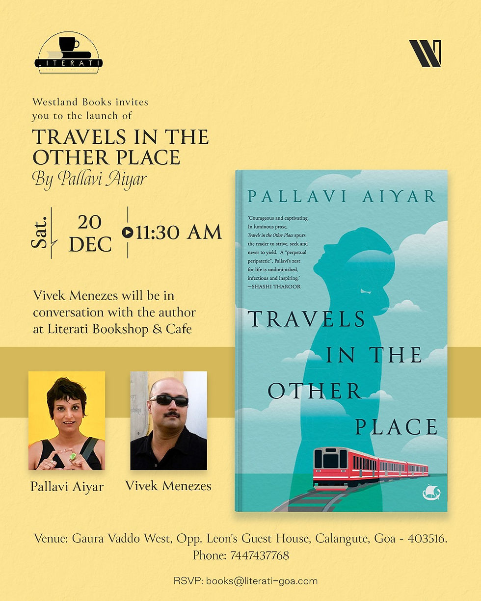 Book Release of Travels in the Other Place by Pallavi Aiyar