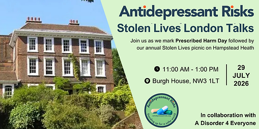 Stolen Lives London Talks 2026