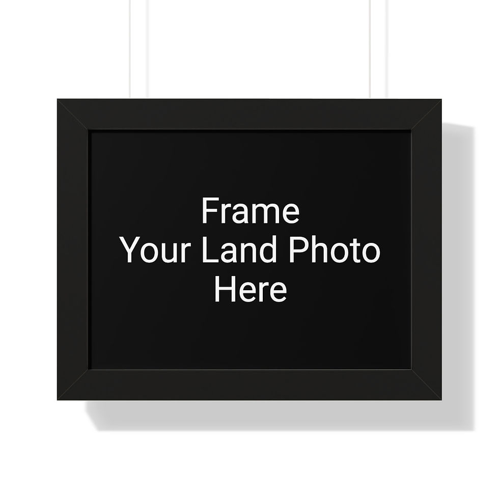Thumbnail: Framed -Email Your Land Photo