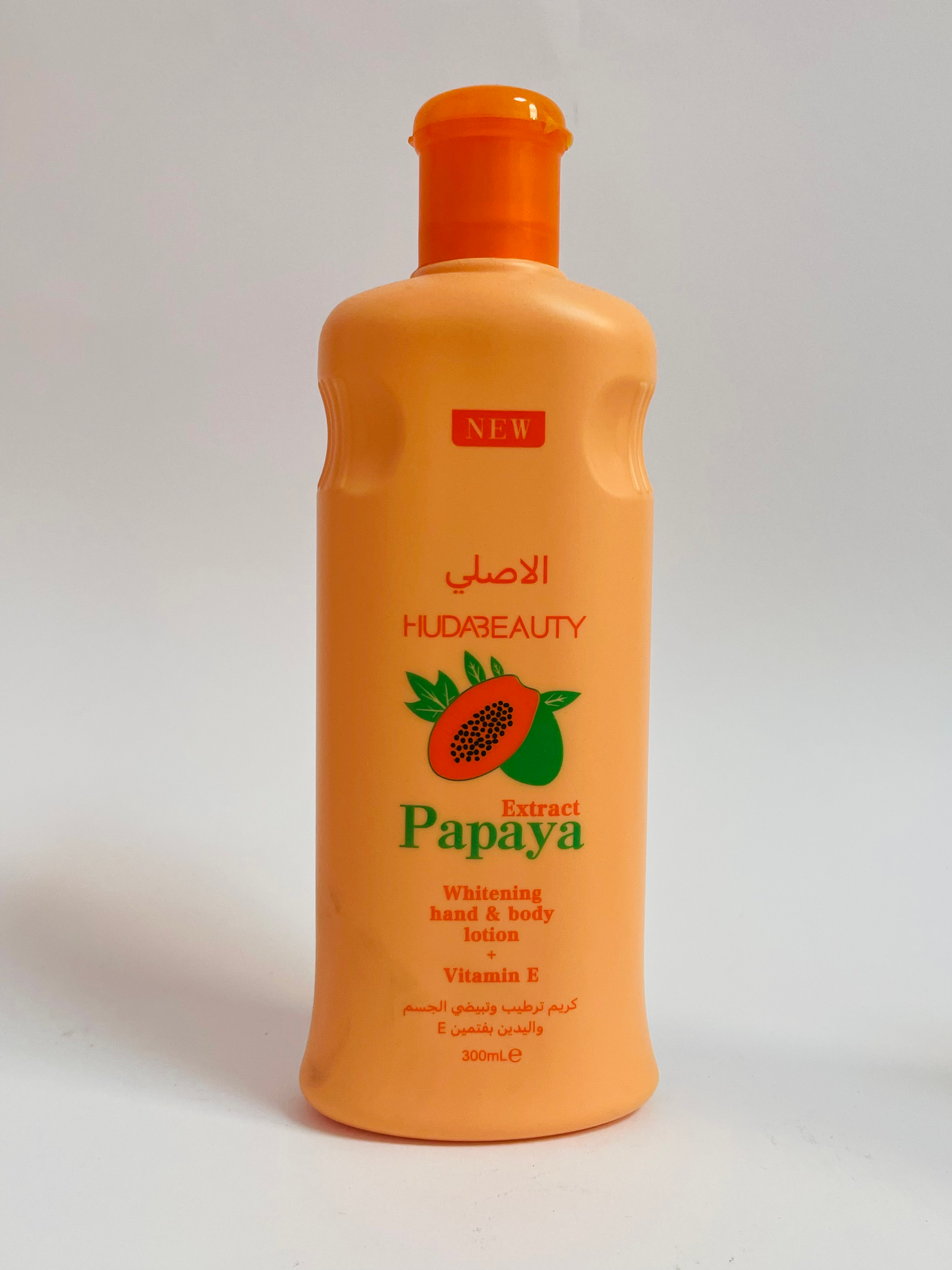 Crema corporal de papaya 