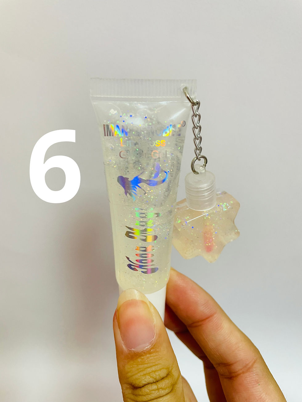 Miniatura: Gloss con llavero 