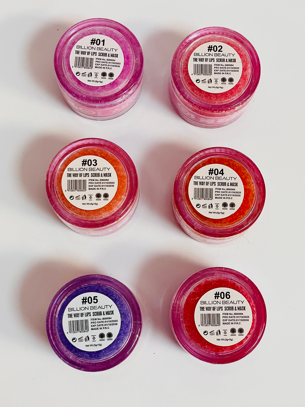 Miniatura: Exfoliante de labios + hidratante 