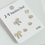 Miniatura: Pack 3 pares de caravanas