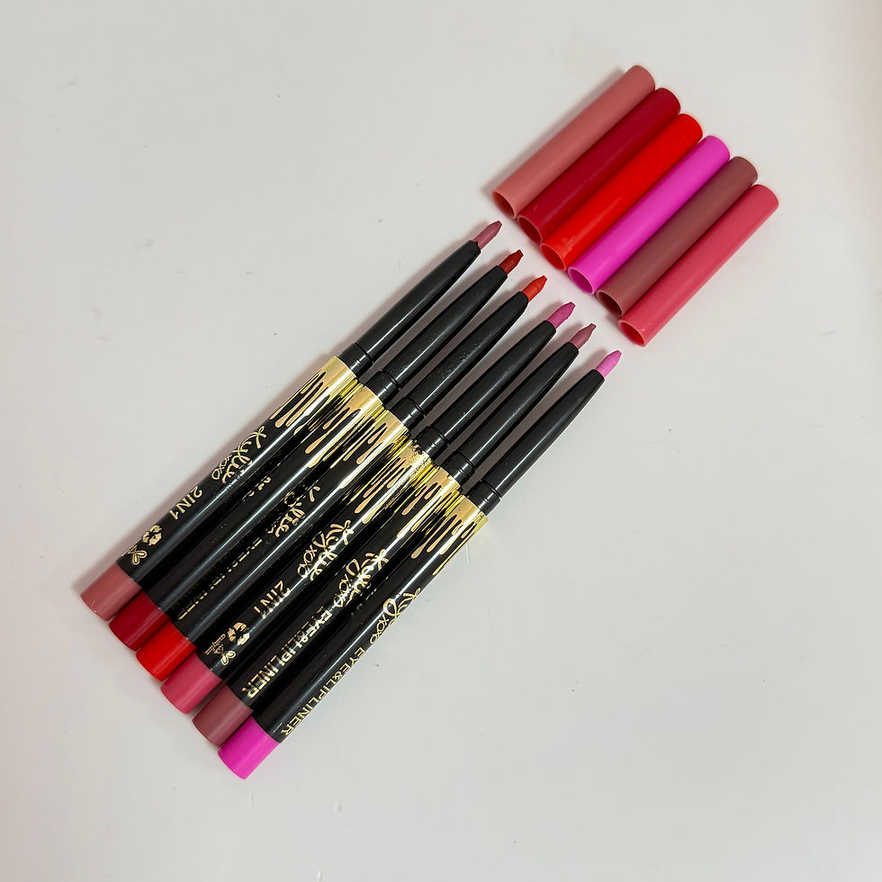 Miniatura: 6 Delineadores de labios retráctil 