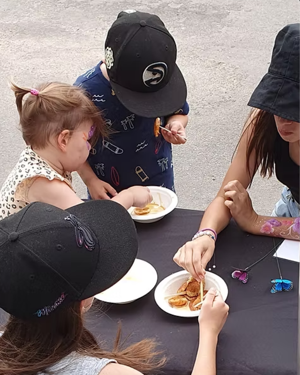 Sharing Those Little Poffertjes