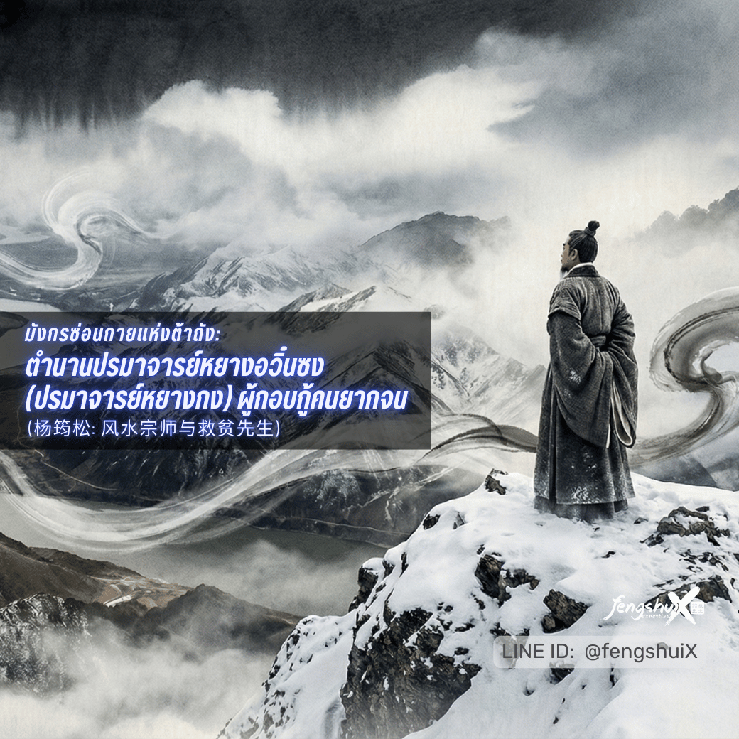 มังกรซ่อนกายแห่งต้าถัง: ตำนานปรมาจารย์หยางอวิ๋นซง (หยางกง) ผู้กอบกู้คนยากจน (杨筠松: 风水宗师与救贫先生)