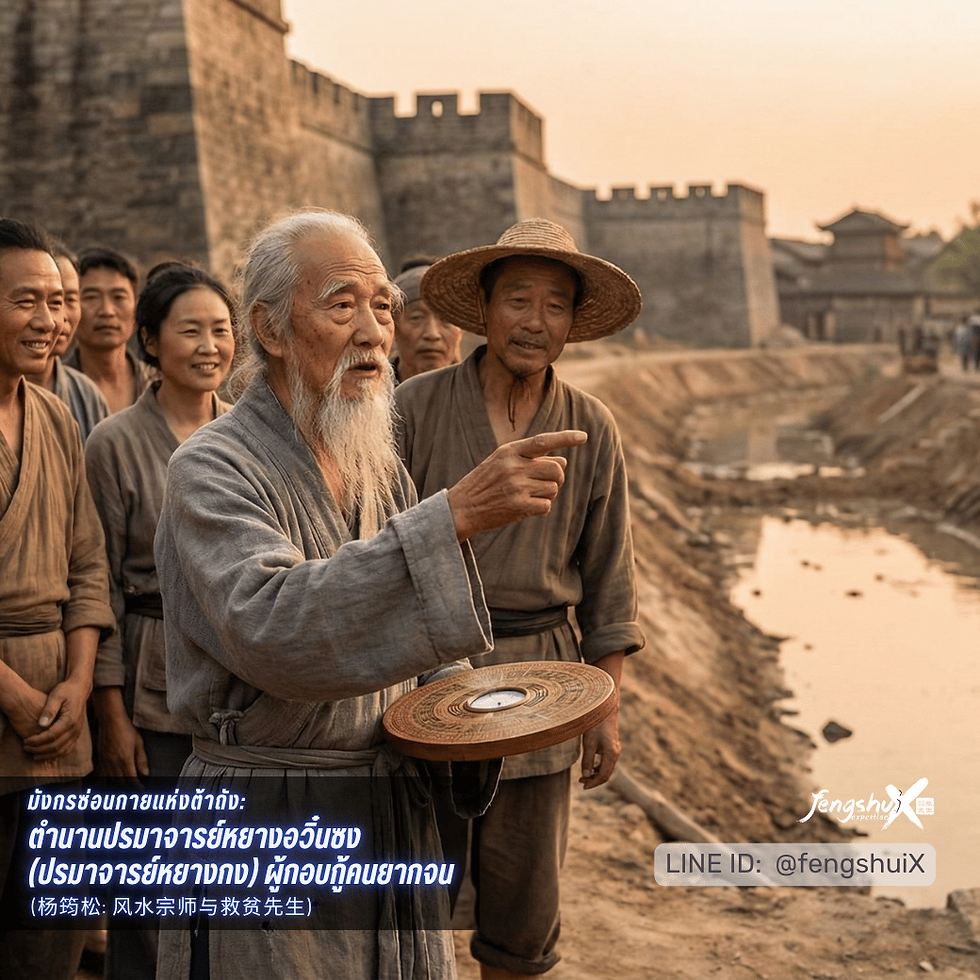 ตำนานปรมาจารย์หยางอวิ๋นซง ปรมาจารย์หยางกง ผู้กอบกู้คนยากจน