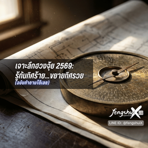 เจาะลึกฮวงจุ้ย 2569: รู้ทันทิศร้าย...ขยายทิศรวย (ฉบับทำตามได้เลย)