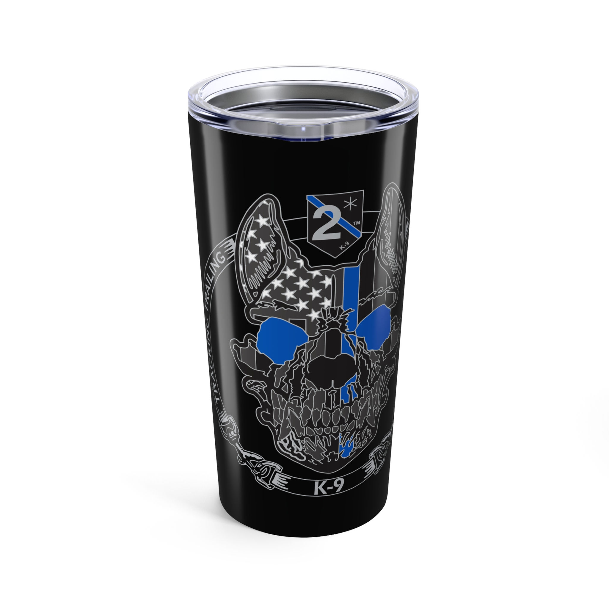 K9 Coffee Insulated Tumblr - Tracking • Trailing • Man Hunting