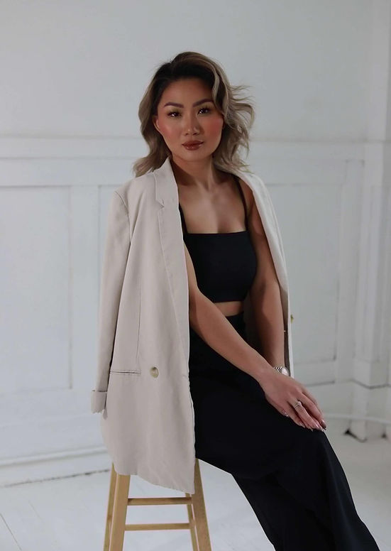 Janet posing