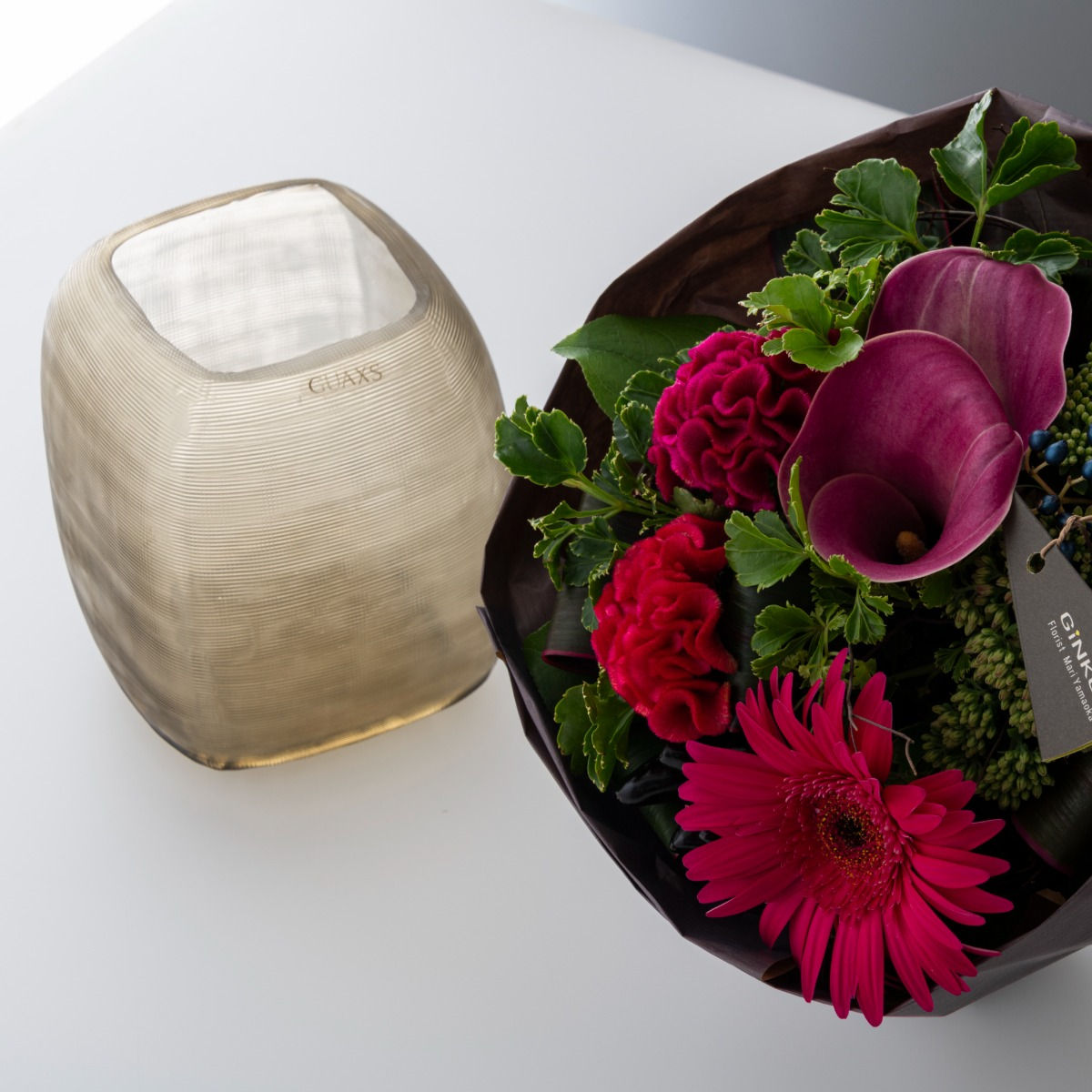 GINKGOスタイルブーケとGUAXSベースセット