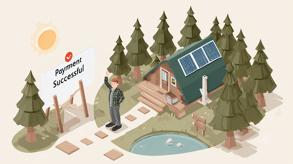 lot financing payment success