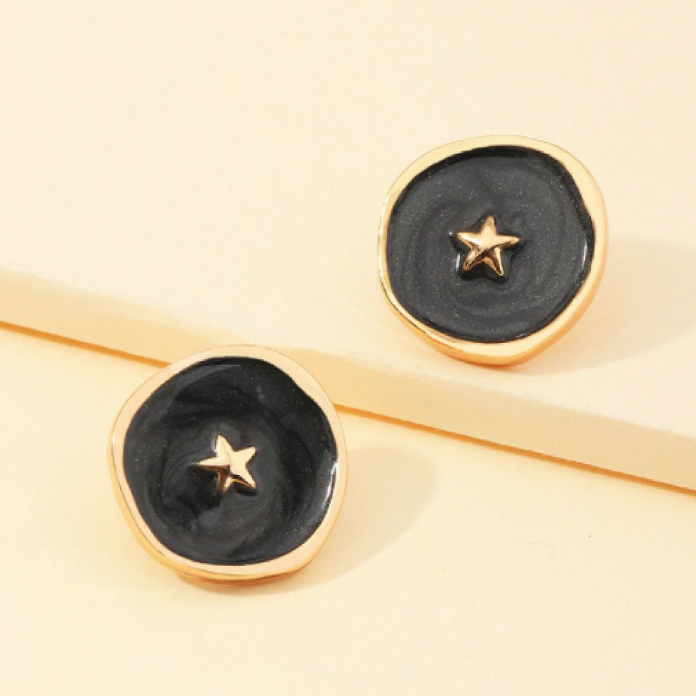 Thumbnail: Astral Earrings Black