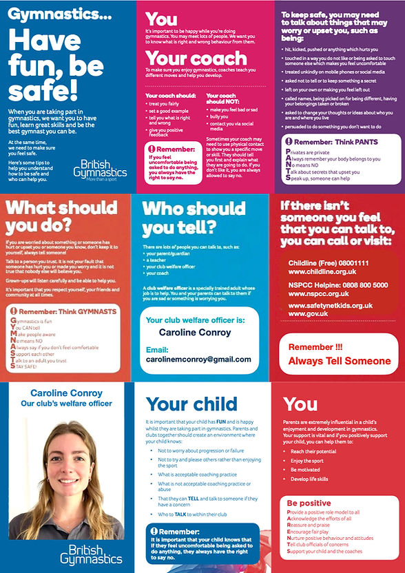 Safegurading welfare officer Caroline PO