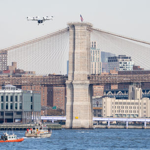Joby aircraft in NYC