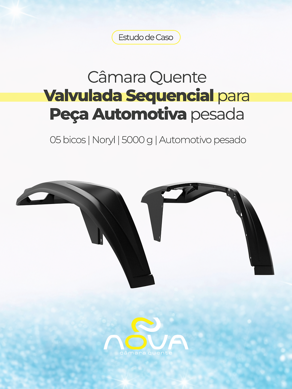 Câmara Quente Valvulada Sequencial para Peça Automotiva Pesada