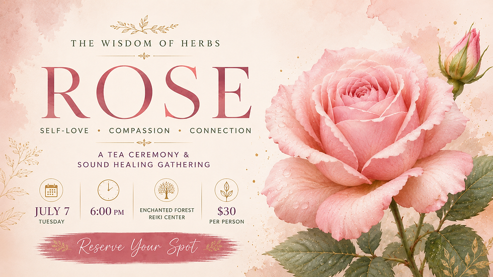 Rose Tea Ceremony & Sound Healing