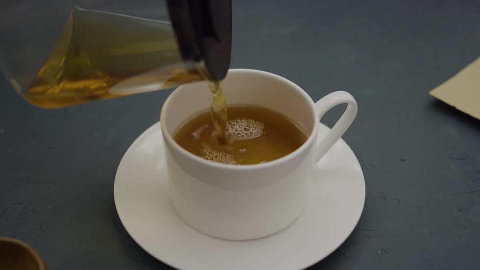 Thumbnail: Video of Morning Sun green tea being brewed, showcasing its vibrant color and aromatic blend of jasmine green tea