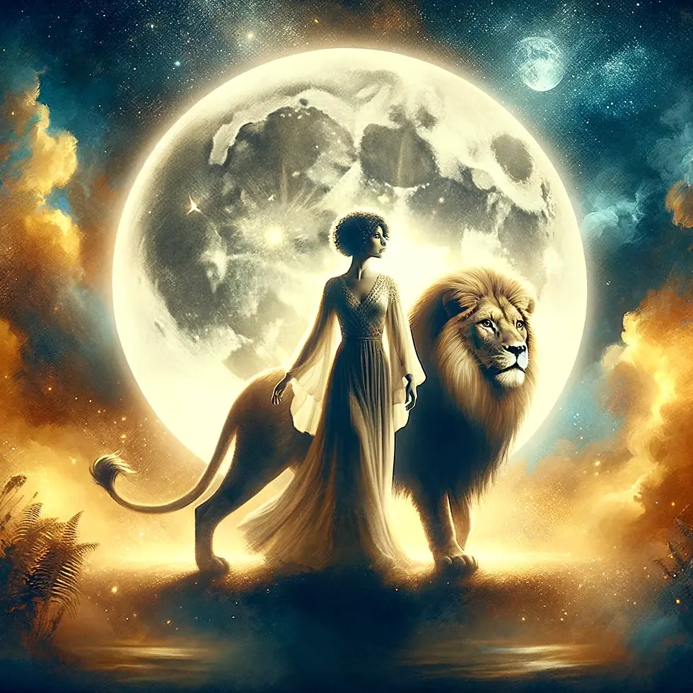 January Full Moon In Leo