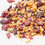 Thumbnail: Festive Cranberry Orange Christmas loose leaf tea blend with cranberries, orange peel, hibiscus, chamomile, and clove