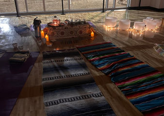 Relaxing tea meditation experience with herbal tea and wellness rituals during a private event in Las Vegas