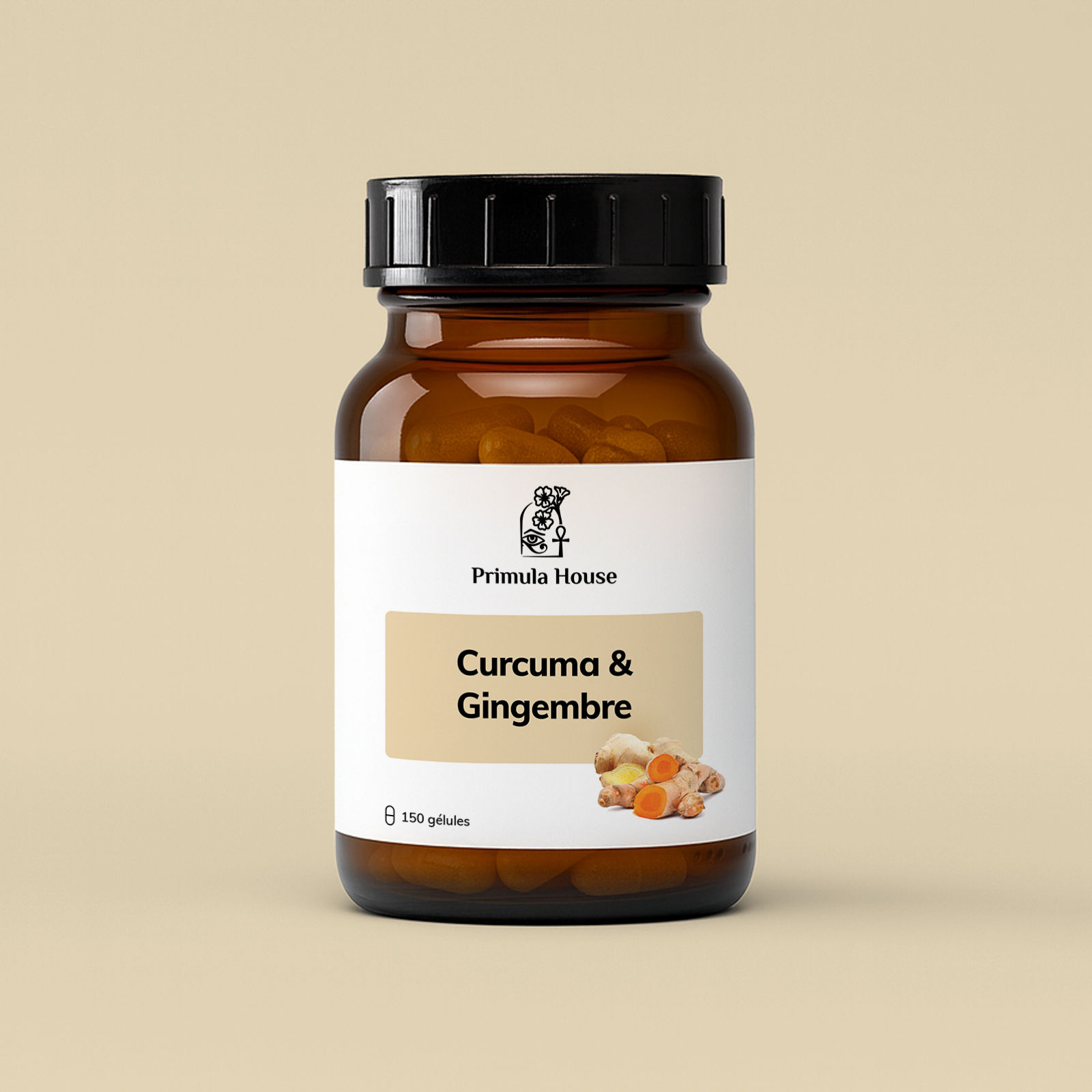 Kurkuma & Ingwer (150 Kapseln)