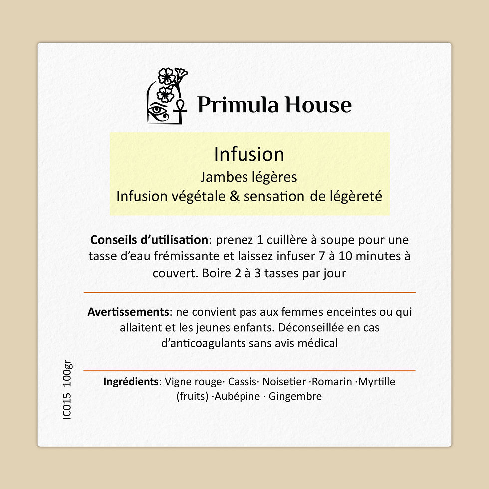 Thumbnail: Infusion Jambes légères (℮100g)