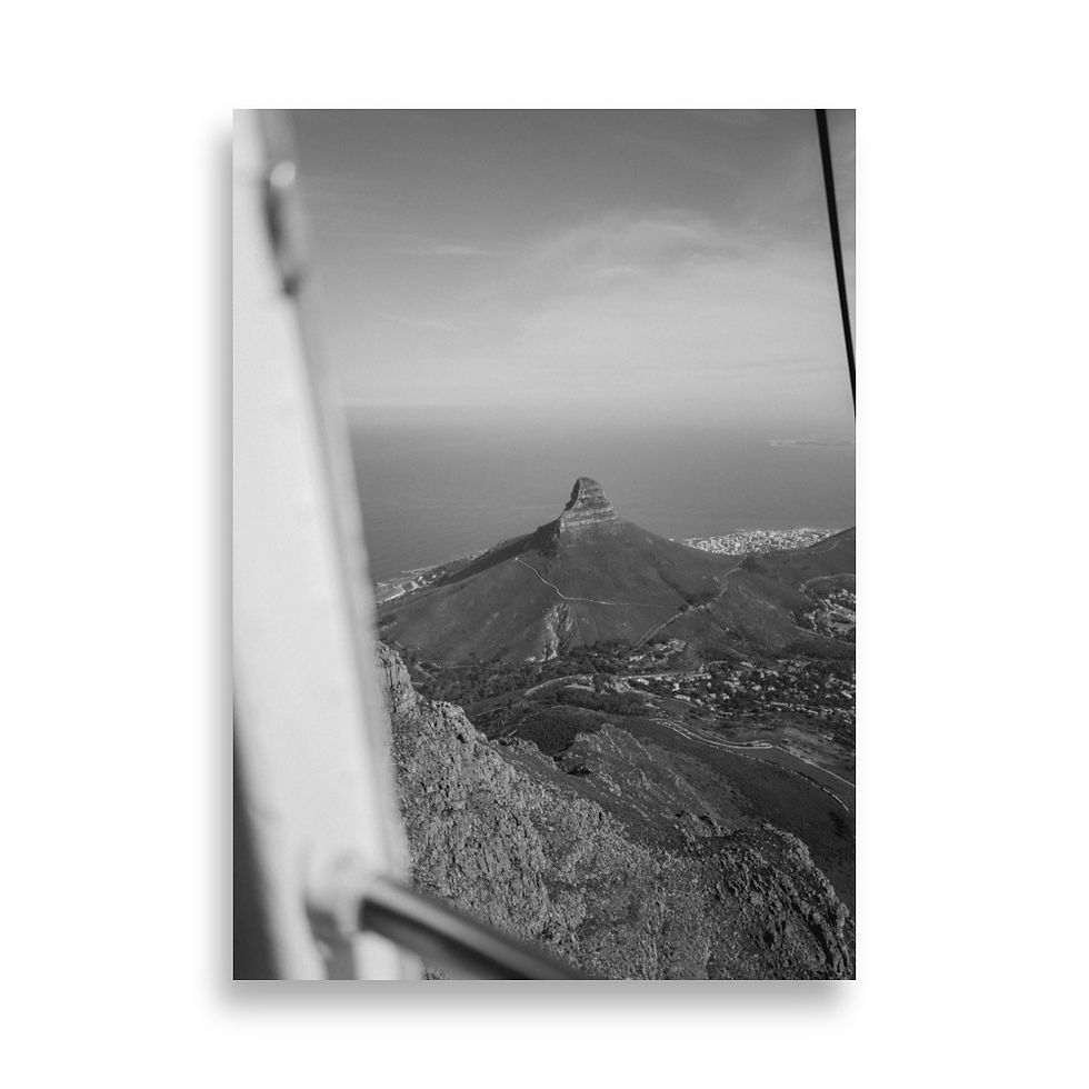 Miniaturbild: Lions Head View - B&W