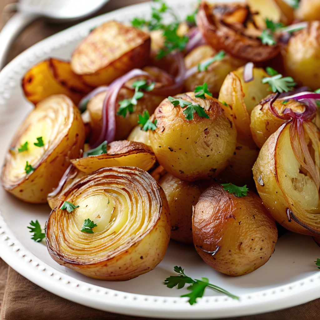 Arranged Food and Objects