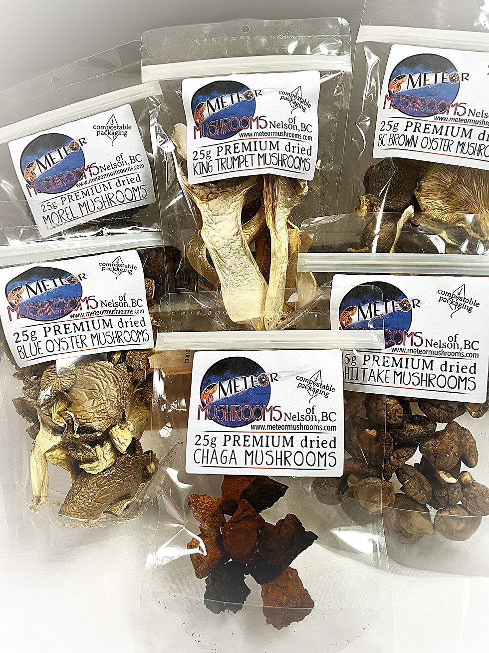 Thumbnail: Chaga Mushrooms (25g. dried)