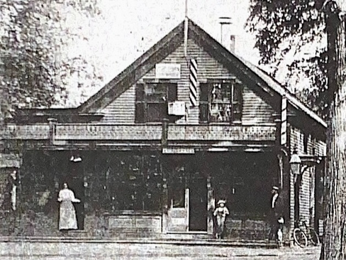 157 Main St. at the turn of the century.