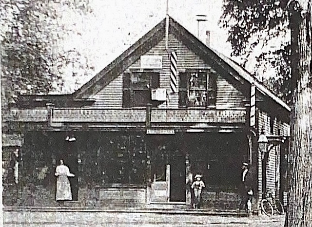 157 Main St. at the turn of the century.