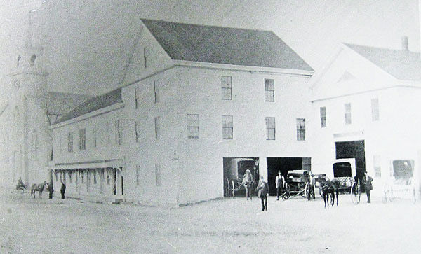 The Boyden Block on Main Street circa 1905