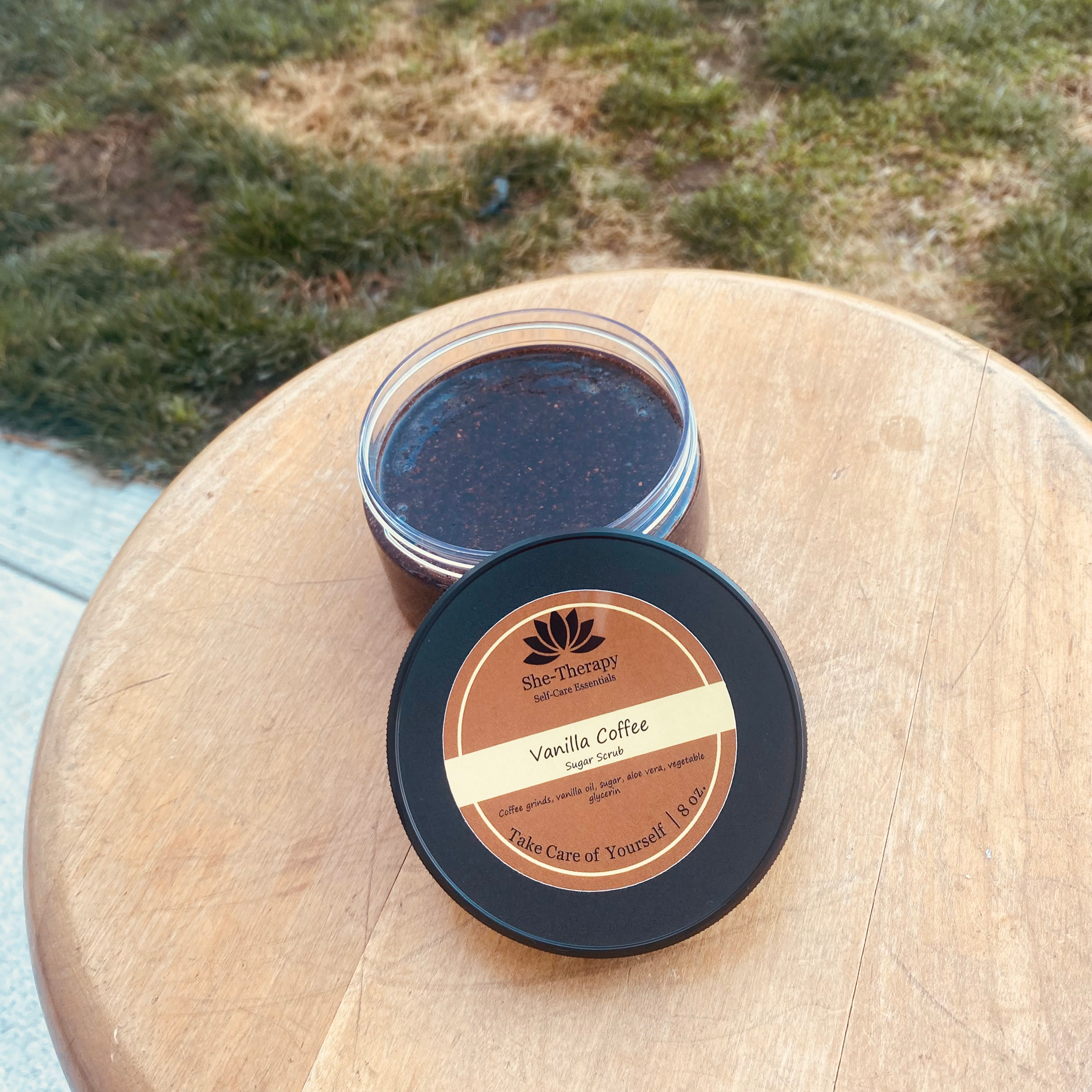 Vanilla Coffee Sugar Scrub