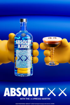 The Collaboration We Needed: KAWS x Absolute Vodka