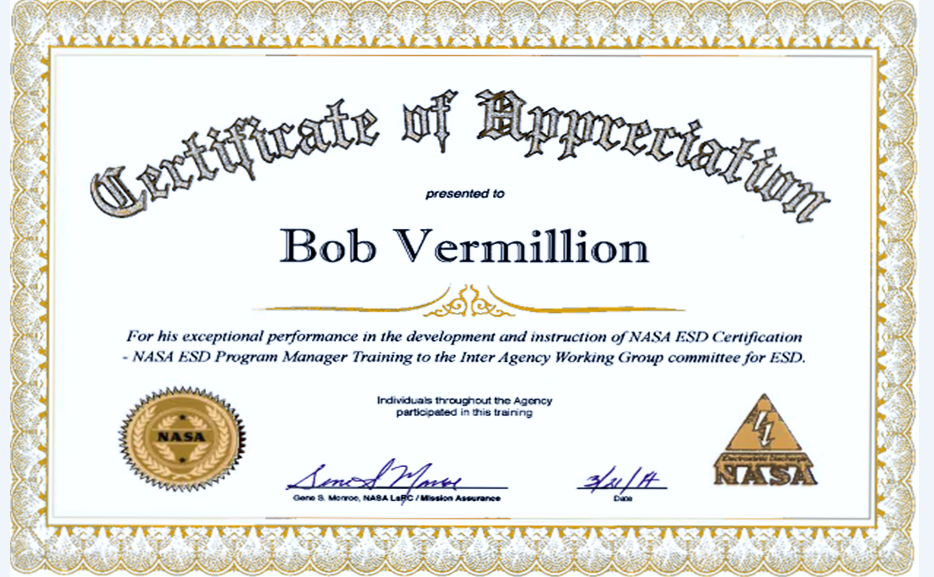 2014 NASA Award