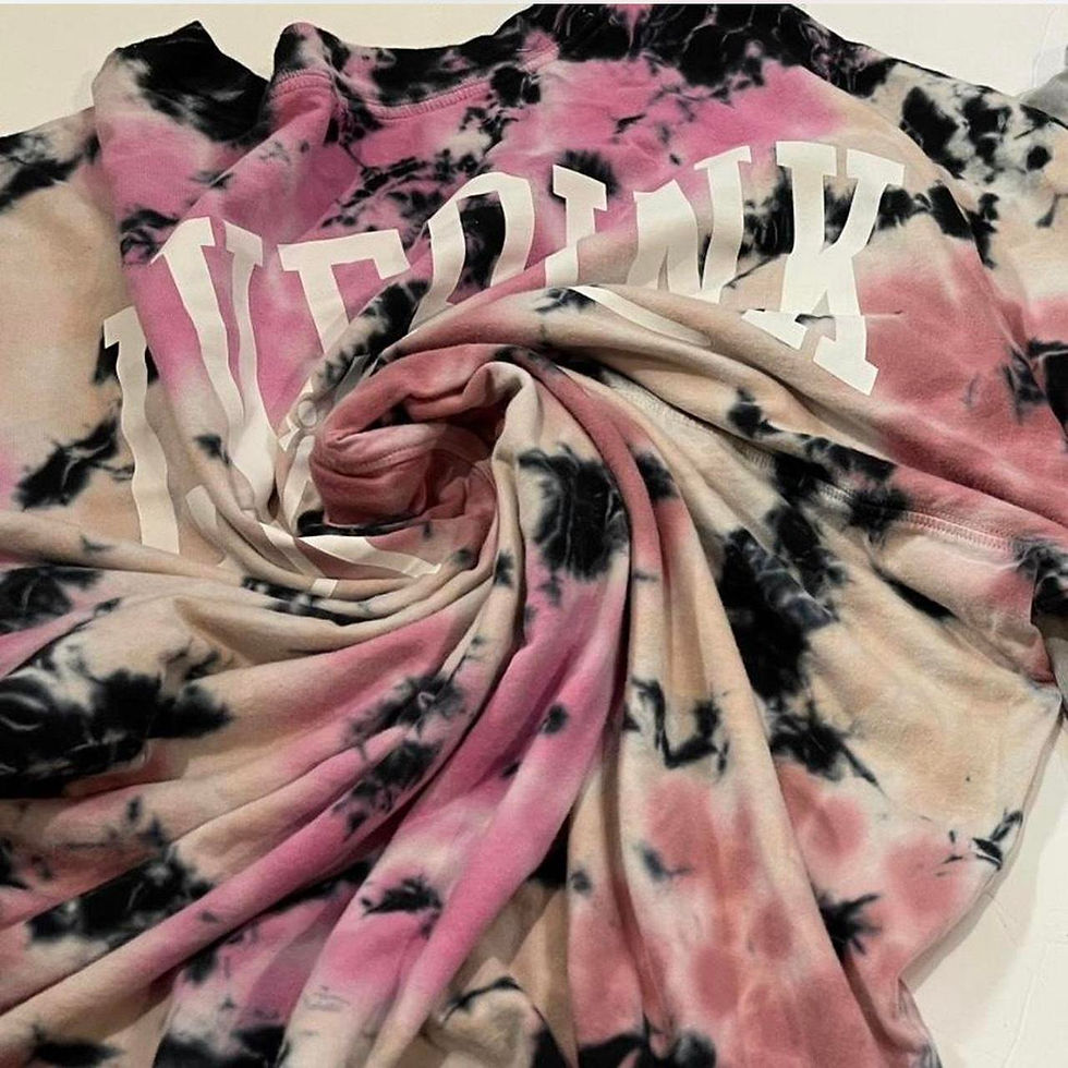 Thumbnail: Victoria's Secret Pink Women's Multi Tie Dye T-Shirt Size M