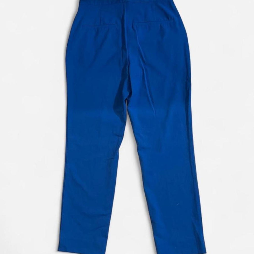 Zara Women's Blue Trousers Size XS Brand New