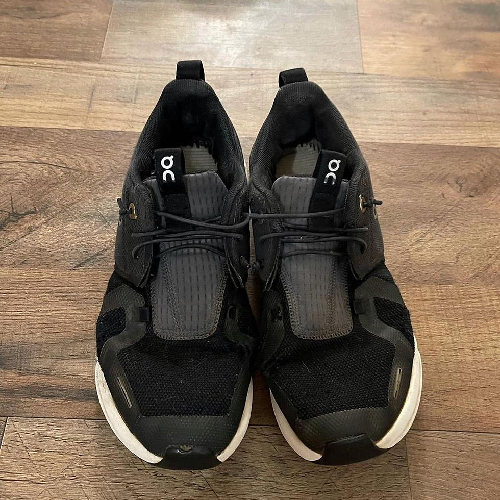 Thumbnail: On Running Cloud Black Trainers Running Sneakers US 6