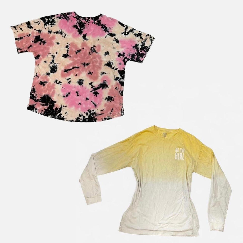 Thumbnail: Victoria's Secret Pink Women's Multi Tie Dye T-Shirt Size M