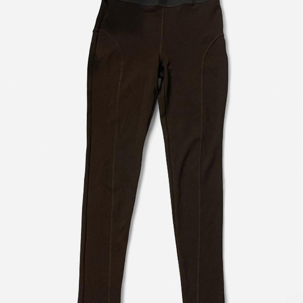 Michael Kors Stretchy Brown Leggings Women's Size M