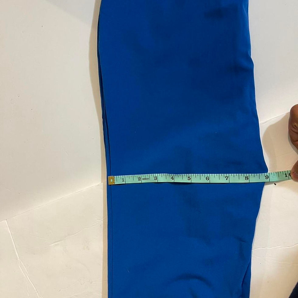 Thumbnail: Zara Women's Blue Trousers Size XS Brand New