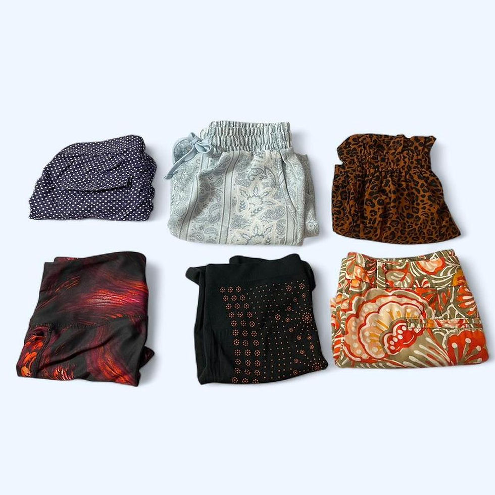 Women's Spring Shorts Bundle Size S Multi Pattern Festival Rave