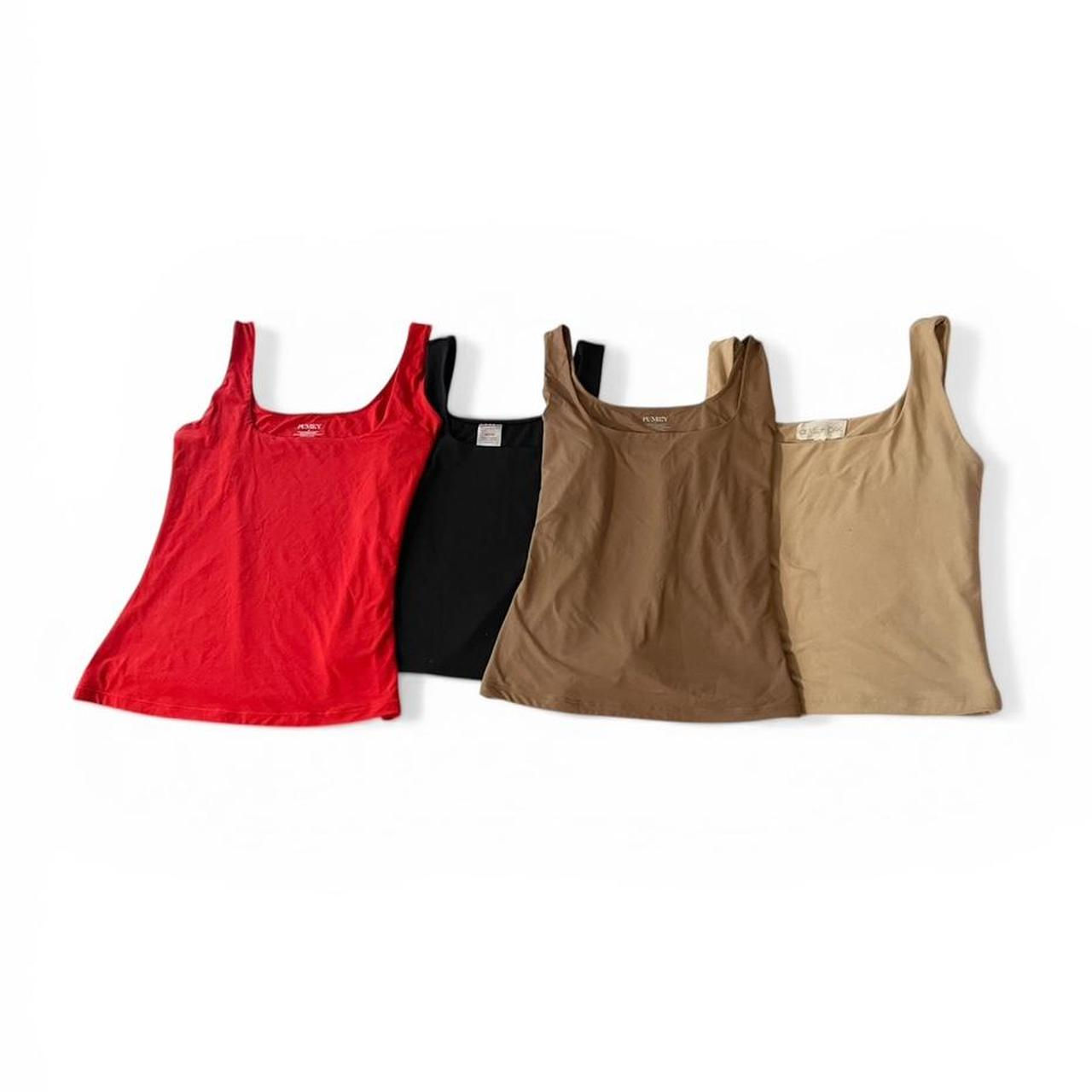 4-Piece Butter Soft Seamless Pilates Workout Tank Top Set