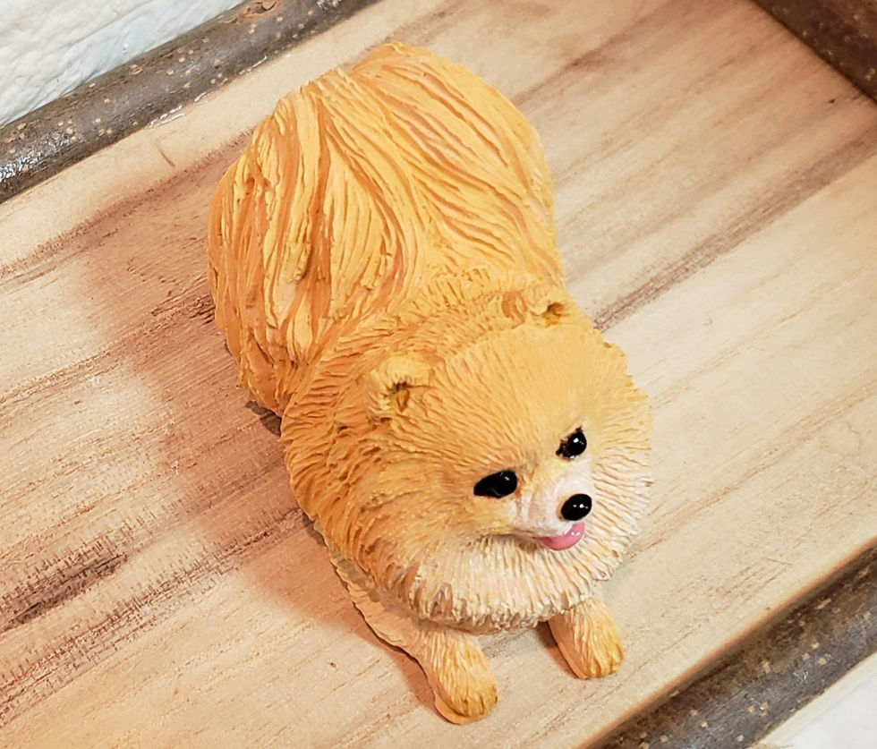 アロマストーン ポメラニアン＋カメリア｜インテリア・生活道具 