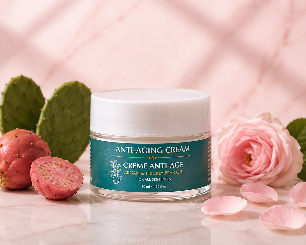 Prickly pear and argan oil anti-aging moisturizer for face – The Argan Springs