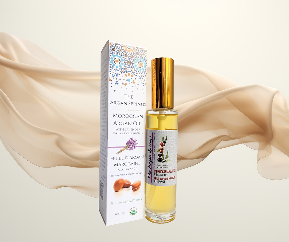Argan Oil with Lavender Scent - 100 % pure