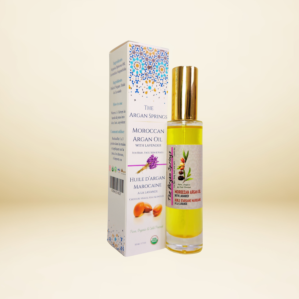 Argan Oil with Lavender Scent - 100 % pure