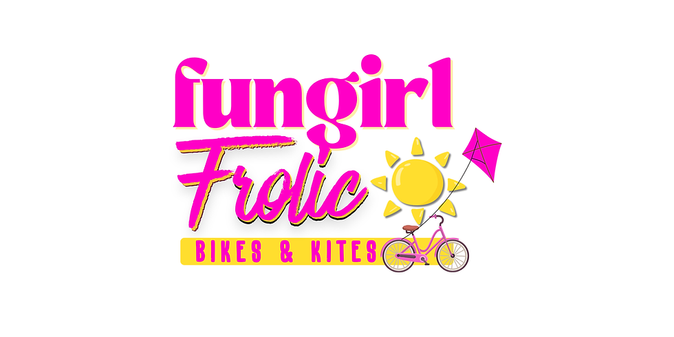 Fun Girl Frolic: Kites & Bikes